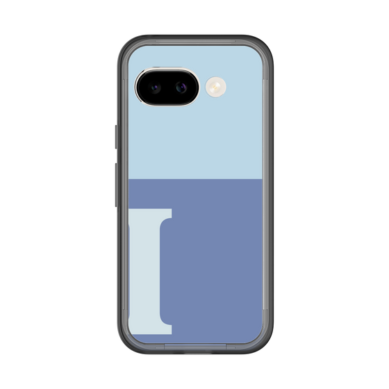 スリムプロテクションプレミアムケース［ オリジナル - initial two tone - I blue ］