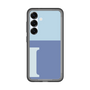 スリムプロテクションプレミアムケース［ オリジナル - initial two tone - I blue ］