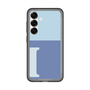 スリムプロテクションプレミアムケース［ オリジナル - initial two tone - I blue ］