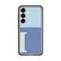 スリムプロテクションプレミアムケース［ オリジナル - initial two tone - I blue ］