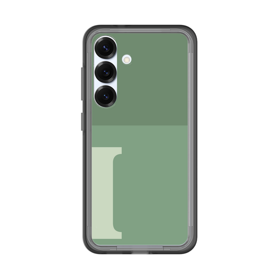 スリムプロテクションプレミアムケース［ オリジナル - initial two tone - I green ］