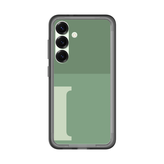 スリムプロテクションプレミアムケース［ オリジナル - initial two tone - I green ］