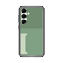 スリムプロテクションプレミアムケース［ オリジナル - initial two tone - I green ］