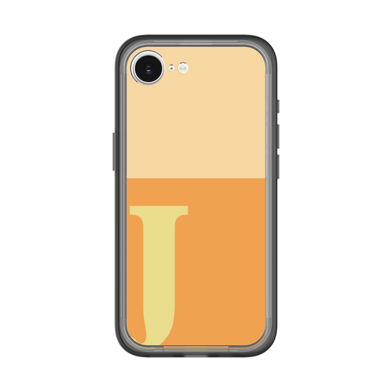 スリムプロテクションプレミアムケース［ オリジナル - initial two tone - J orange ］