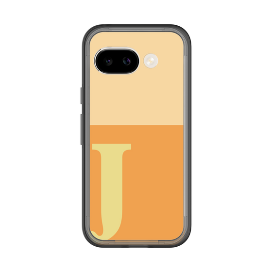 スリムプロテクションプレミアムケース［ オリジナル - initial two tone - J orange ］