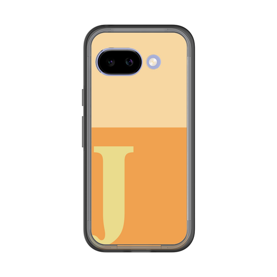 スリムプロテクションプレミアムケース［ オリジナル - initial two tone - J orange ］