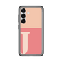 スリムプロテクションプレミアムケース［ オリジナル - initial two tone - J pink ］