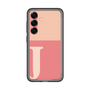 スリムプロテクションプレミアムケース［ オリジナル - initial two tone - J pink ］