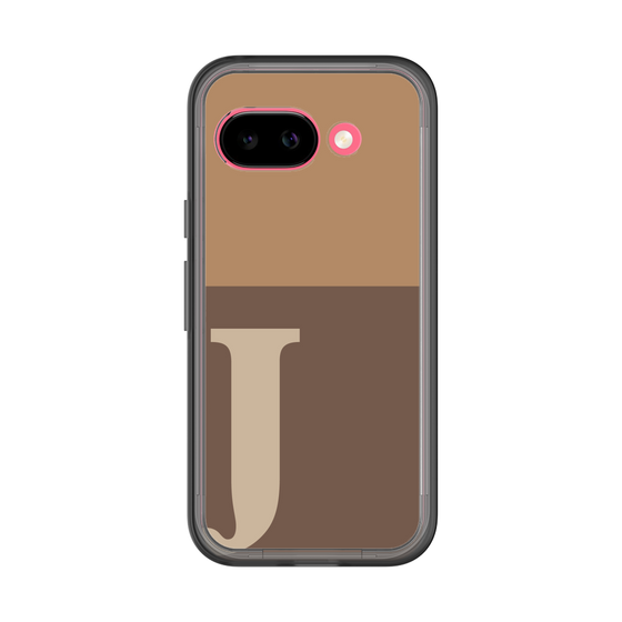 スリムプロテクションプレミアムケース［ オリジナル - initial two tone - J brown ］