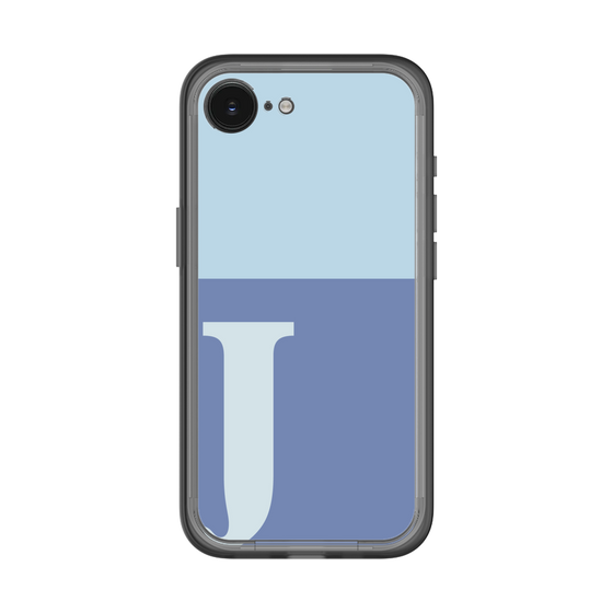 スリムプロテクションプレミアムケース［ オリジナル - initial two tone - J blue ］