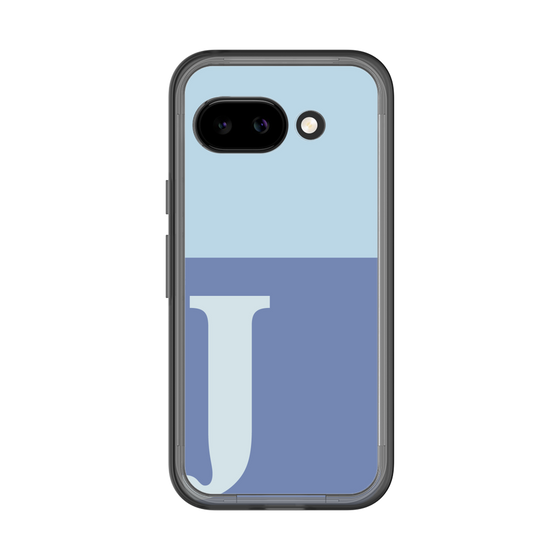 スリムプロテクションプレミアムケース［ オリジナル - initial two tone - J blue ］