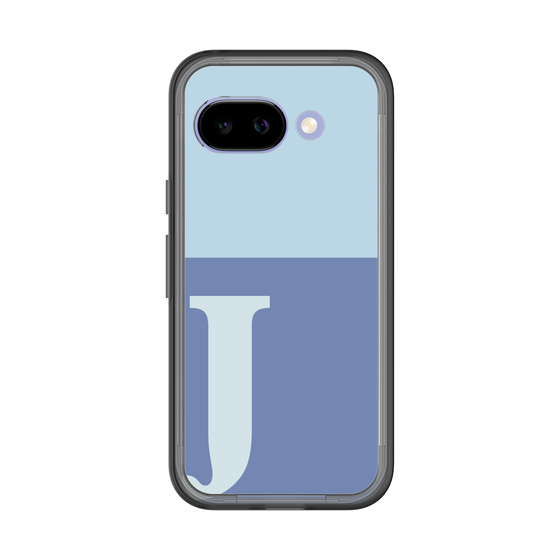 スリムプロテクションプレミアムケース［ オリジナル - initial two tone - J blue ］