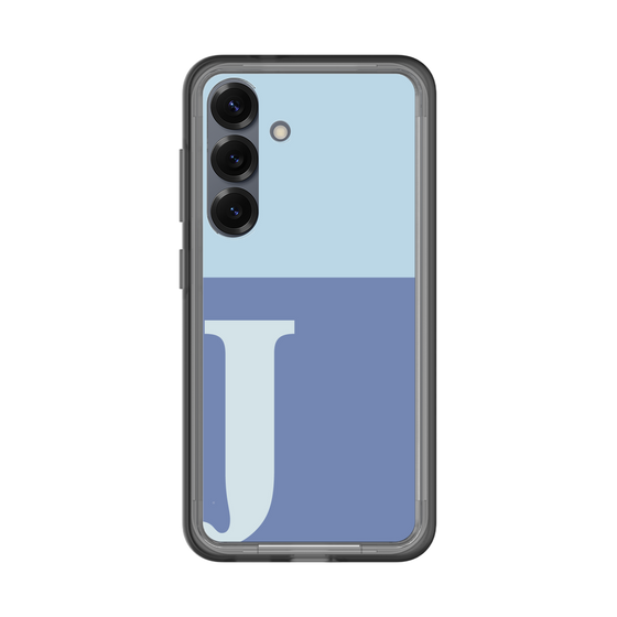 スリムプロテクションプレミアムケース［ オリジナル - initial two tone - J blue ］
