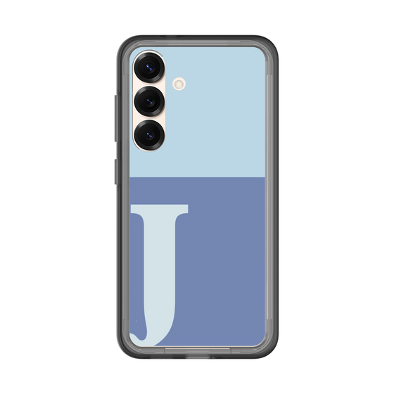 スリムプロテクションプレミアムケース［ オリジナル - initial two tone - J blue ］