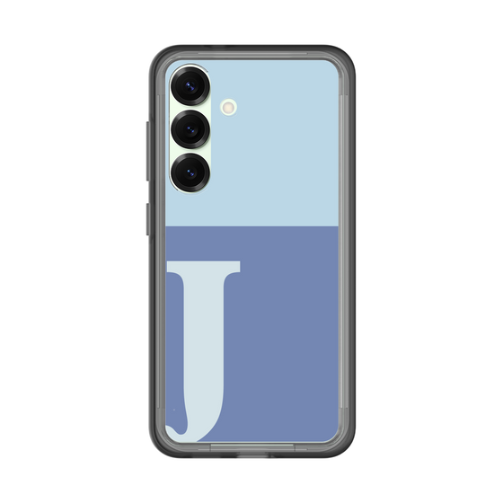 スリムプロテクションプレミアムケース［ オリジナル - initial two tone - J blue ］