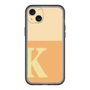 スリムプロテクションプレミアムケース［ オリジナル - initial two tone - K orange ］
