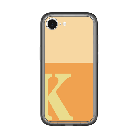 スリムプロテクションプレミアムケース［ オリジナル - initial two tone - K orange ］