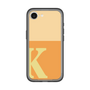 スリムプロテクションプレミアムケース［ オリジナル - initial two tone - K orange ］