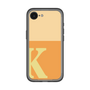 スリムプロテクションプレミアムケース［ オリジナル - initial two tone - K orange ］