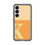 スリムプロテクションプレミアムケース［ オリジナル - initial two tone - K orange ］