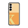 スリムプロテクションプレミアムケース［ オリジナル - initial two tone - K orange ］