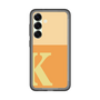 スリムプロテクションプレミアムケース［ オリジナル - initial two tone - K orange ］