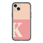 スリムプロテクションプレミアムケース［ オリジナル - initial two tone - K pink ］