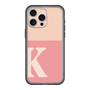 スリムプロテクションプレミアムケース［ オリジナル - initial two tone - K pink ］