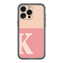 スリムプロテクションプレミアムケース［ オリジナル - initial two tone - K pink ］