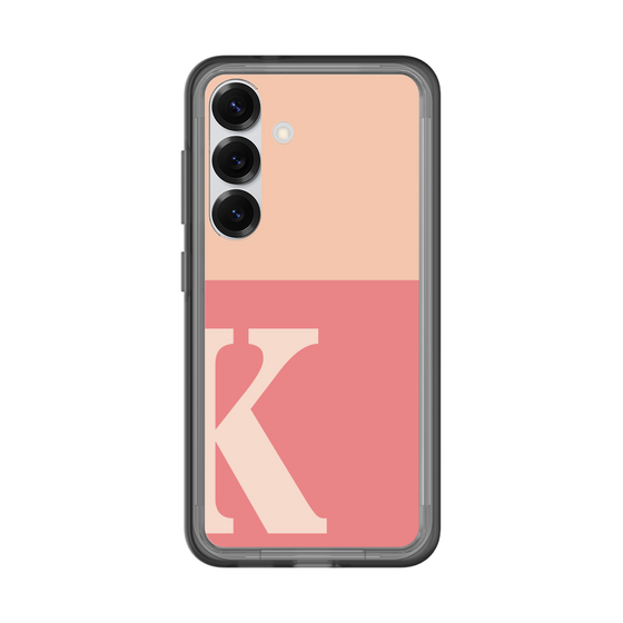 スリムプロテクションプレミアムケース［ オリジナル - initial two tone - K pink ］
