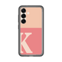 スリムプロテクションプレミアムケース［ オリジナル - initial two tone - K pink ］