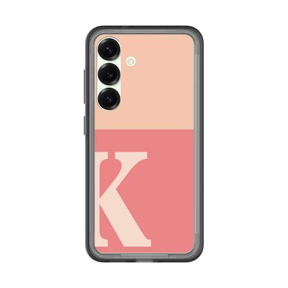 スリムプロテクションプレミアムケース［ オリジナル - initial two tone - K pink ］