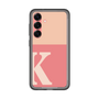 スリムプロテクションプレミアムケース［ オリジナル - initial two tone - K pink ］