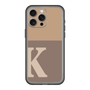 スリムプロテクションプレミアムケース［ オリジナル - initial two tone - K brown ］