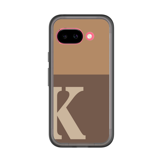スリムプロテクションプレミアムケース［ オリジナル - initial two tone - K brown ］