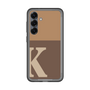 スリムプロテクションプレミアムケース［ オリジナル - initial two tone - K brown ］