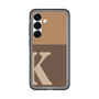 スリムプロテクションプレミアムケース［ オリジナル - initial two tone - K brown ］