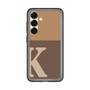 スリムプロテクションプレミアムケース［ オリジナル - initial two tone - K brown ］