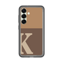 スリムプロテクションプレミアムケース［ オリジナル - initial two tone - K brown ］