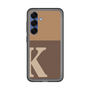 スリムプロテクションプレミアムケース［ オリジナル - initial two tone - K brown ］