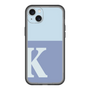 スリムプロテクションプレミアムケース［ オリジナル - initial two tone - K blue ］