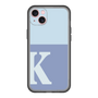 スリムプロテクションプレミアムケース［ オリジナル - initial two tone - K blue ］