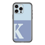 スリムプロテクションプレミアムケース［ オリジナル - initial two tone - K blue ］