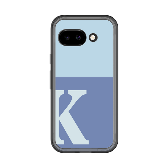 スリムプロテクションプレミアムケース［ オリジナル - initial two tone - K blue ］