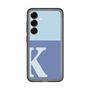 スリムプロテクションプレミアムケース［ オリジナル - initial two tone - K blue ］