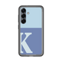 スリムプロテクションプレミアムケース［ オリジナル - initial two tone - K blue ］