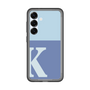 スリムプロテクションプレミアムケース［ オリジナル - initial two tone - K blue ］