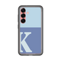 スリムプロテクションプレミアムケース［ オリジナル - initial two tone - K blue ］