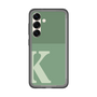 スリムプロテクションプレミアムケース［ オリジナル - initial two tone - K green ］