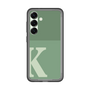 スリムプロテクションプレミアムケース［ オリジナル - initial two tone - K green ］